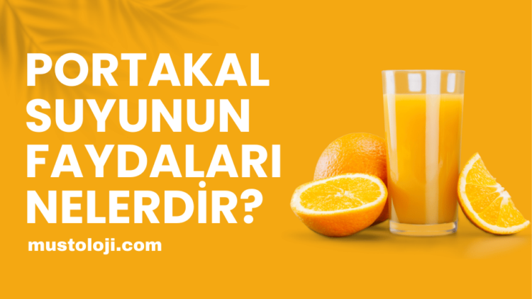 Portakal Suyunun Faydaları Nelerdir? - Mustoloji