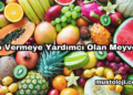 Kilo Vermeye Yardımcı Olan Meyveler Nelerdir?
