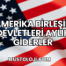 Amerika Birleşik Devletleri Aylık Giderler