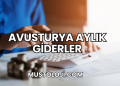 Avusturya Aylık Giderler