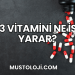 B3 Vitamini Ne İşe Yarar?