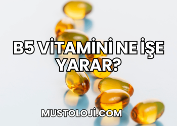 B5 Vitamini Ne İşe Yarar?
