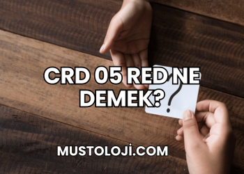 CRD 05 RED Ne Demek?