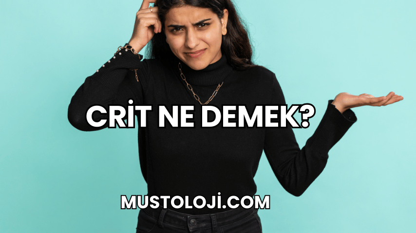 Crit Ne Demek?