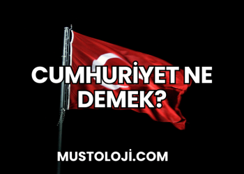 Cumhuriyet Ne Demek?