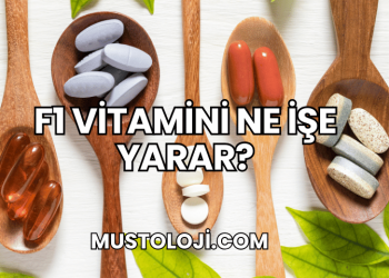 F1 Vitamini Ne İşe Yarar?