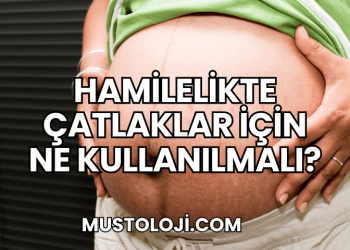 Hamilelikte Çatlaklar İçin Ne Kullanılmalı?