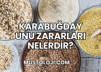 Karabuğday Unu Zararları Nelerdir?
