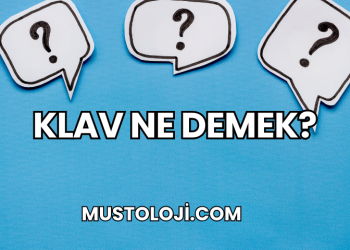 Klav Ne Demek?