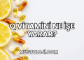 Q Vitamini Ne İşe Yarar?