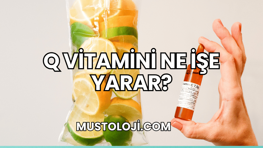 Q Vitamini Ne İşe Yarar?