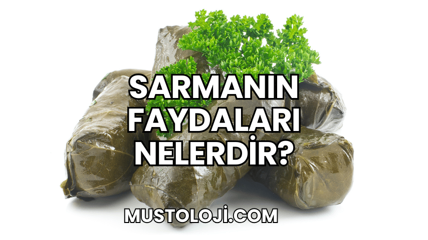 Sarmanın Faydaları Nelerdir?