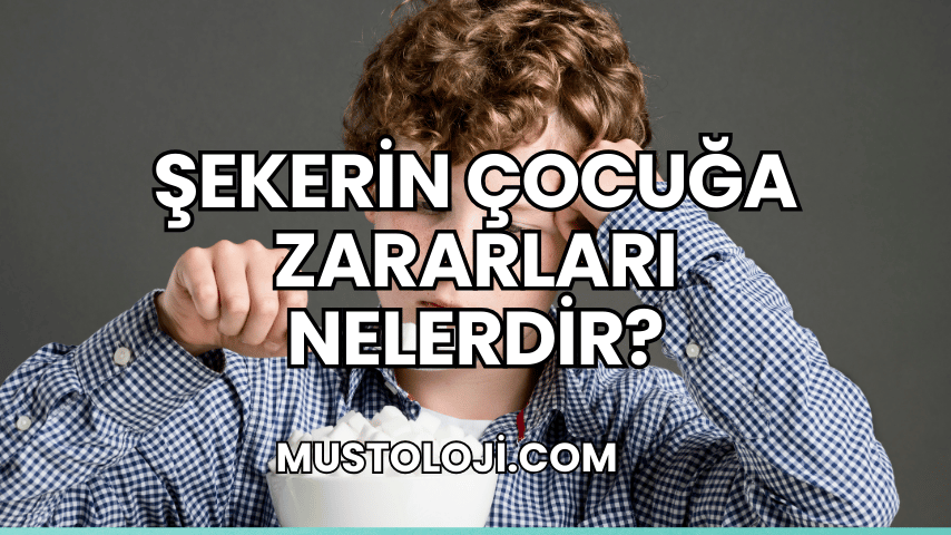 Şekerin Çocuğa Zararları Nelerdir?