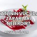 Tatlının Vücuda Zararları Nelerdir?