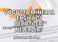 Vücutta Mineral Eksikliği Belirtileri Nelerdir?