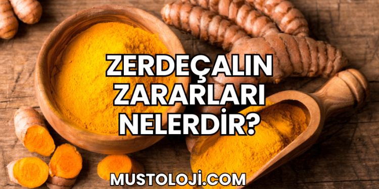 Zerdeçalın Zararları Nelerdir?