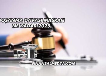 Boşanma Davası Masrafı Ne Kadar 2025
