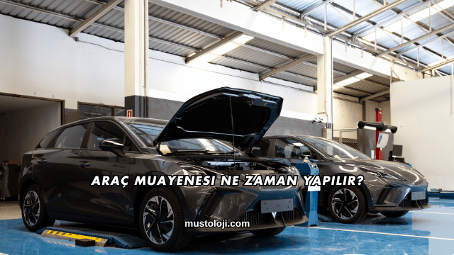 Araç Muayenesi Ne Zaman Yapılır?