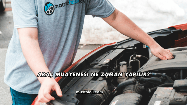 Araç Muayenesi Ne Zaman Yapılır?