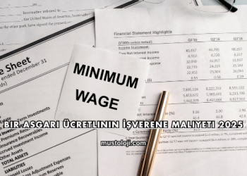 Bir Asgari Ücretlinin İşverene Maliyeti 2025