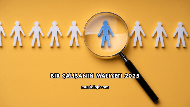 Bir Çalışanın Maliyeti 2025