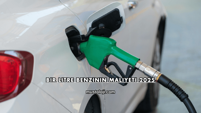 Bir Litre Benzinin Maliyeti 2025