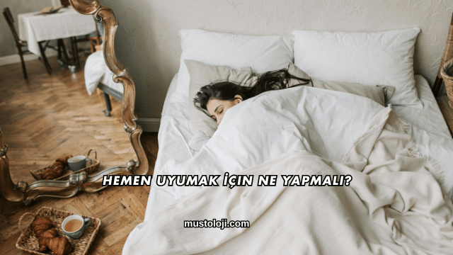 Hemen Uyumak İçin Ne Yapmalı?