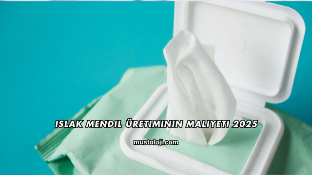 Islak Mendil Üretiminin Maliyeti 2025