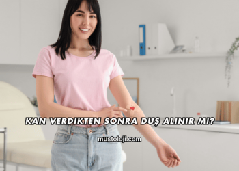 Kan Verdikten Sonra Duş Alınır mı?