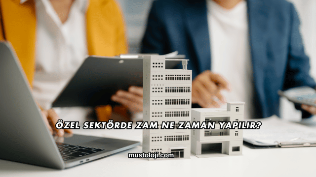 Özel Sektörde Zam Ne Zaman Yapılır?