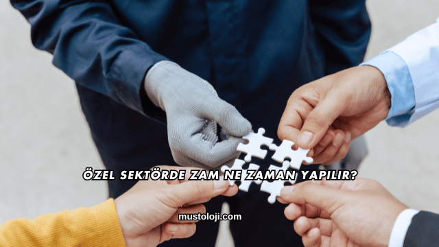 Özel Sektörde Zam Ne Zaman Yapılır?