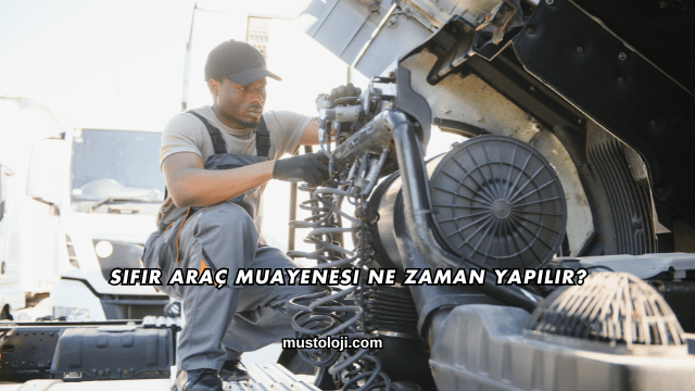 Sıfır Araç Muayenesi Ne Zaman Yapılır?