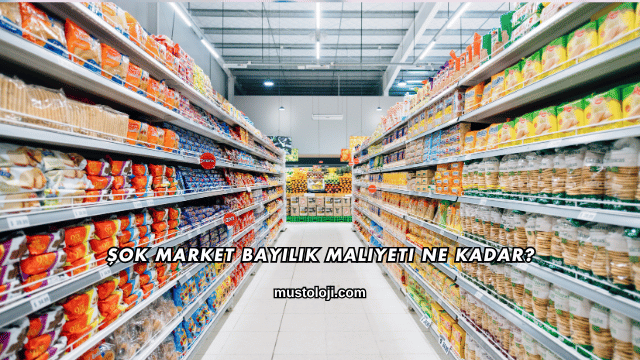 Şok Market Bayilik Maliyeti Ne Kadar?