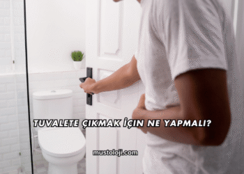 Tuvalete Çıkmak İçin Ne Yapmalı?