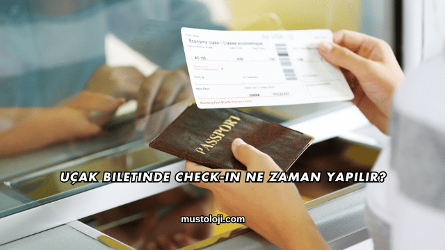 Uçak Biletinde Check-in Ne Zaman Yapılır?