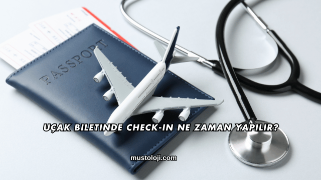 Uçak Biletinde Check-in Ne Zaman Yapılır?