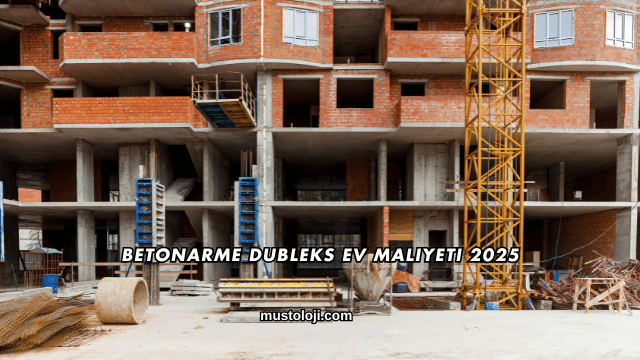 Betonarme Dubleks Ev Maliyeti 2025