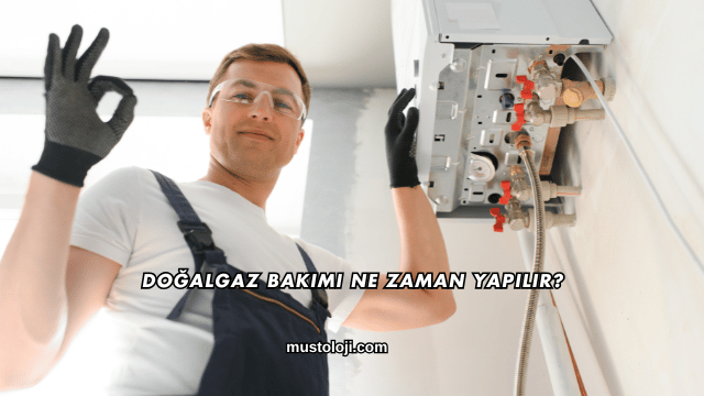 Doğalgaz Bakımı Ne Zaman Yapılır?