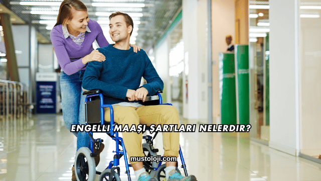 Engelli Maaşı Şartları Nelerdir?