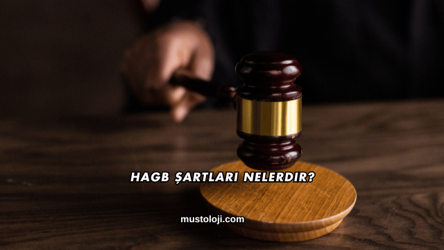HAGB Şartları Nelerdir?
