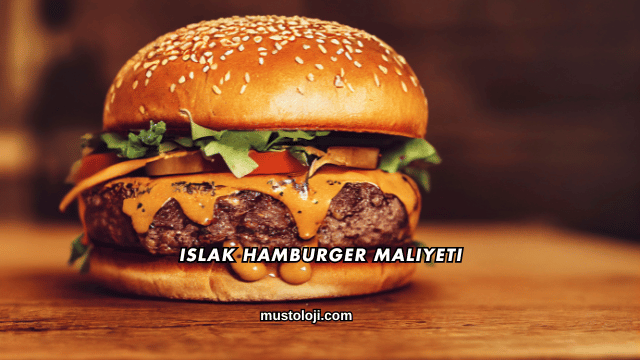 Islak Hamburger Maliyeti