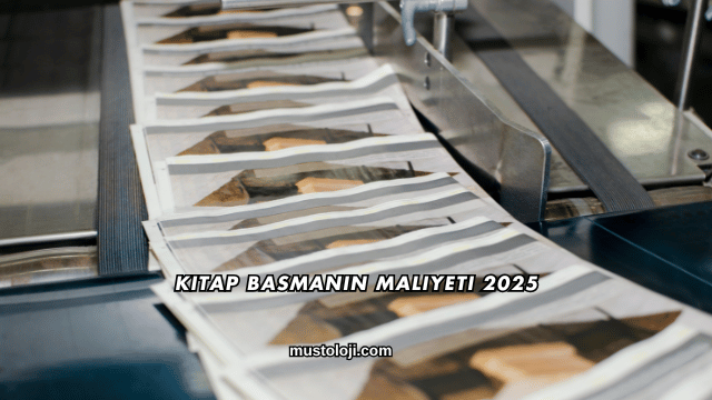 Kitap Basmanın Maliyeti 2025