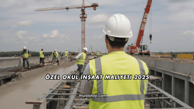 Özel Okul İnşaat Maliyeti 2025