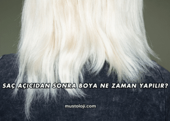 Saç Açıcıdan Sonra Boya Ne Zaman Yapılır?