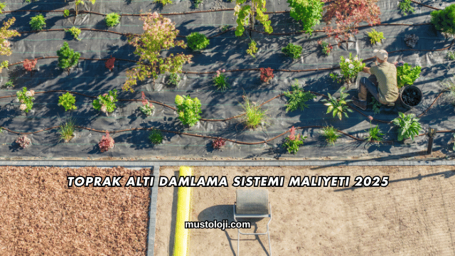 Toprak Altı Damlama Sistemi Maliyeti 2025