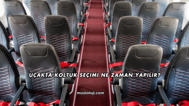 Uçakta Koltuk Seçimi Ne Zaman Yapılır?