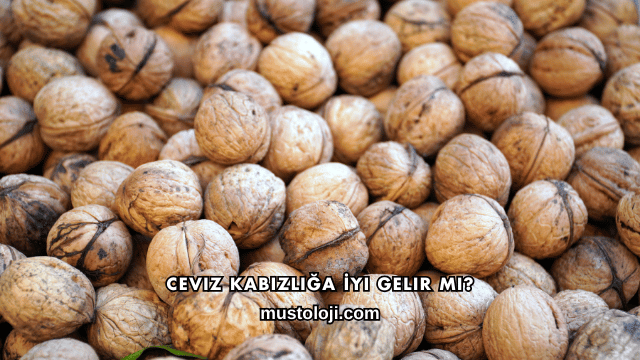 Ceviz Kabızlığa İyi Gelir mi?