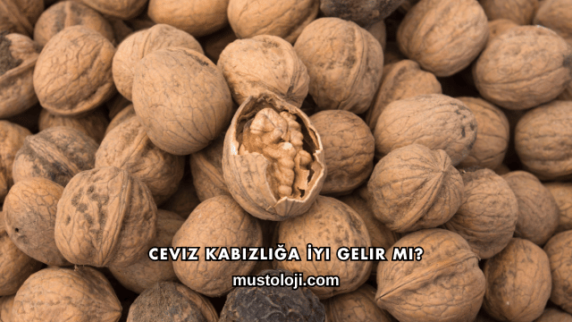 Ceviz Kabızlığa İyi Gelir mi?