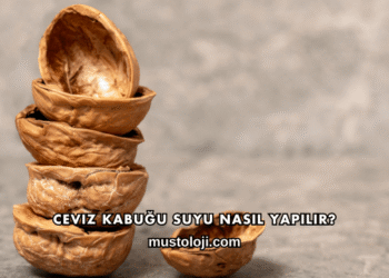 Ceviz Kabuğu Suyu Nasıl Yapılır?
