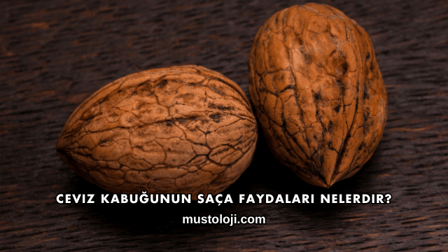 Ceviz Kabuğunun Saça Faydaları Nelerdir?